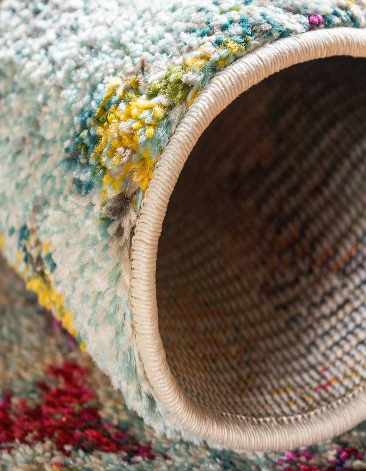 Detail image of  8' x 8'  Washable Hyacinth Round Rug