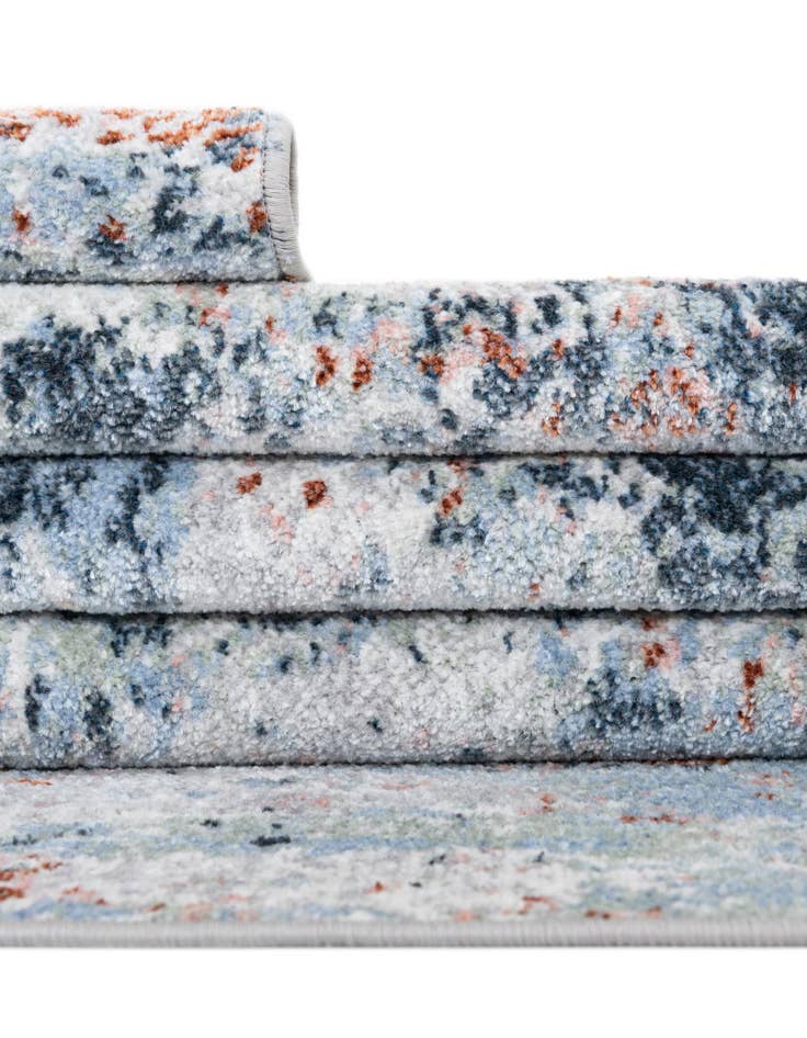 Detail image of  7' 10 x 7' 10 Kamala Washable Round Rug