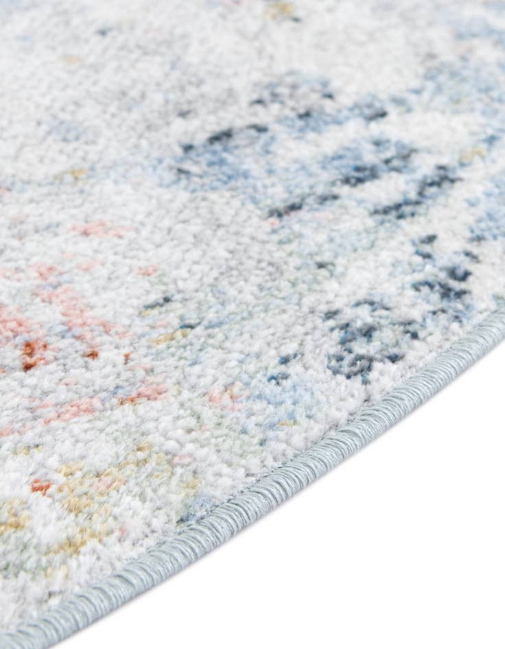 Detail image of  5' 3 x 5' 3 Kamala Washable Round Rug