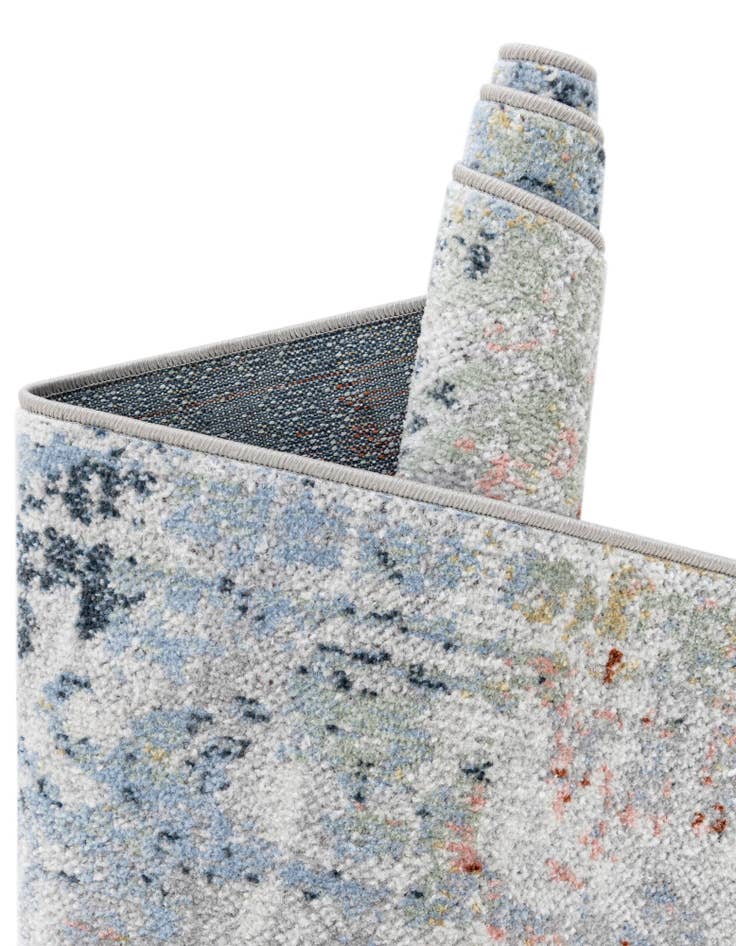 Detail image of  5' 3 x 5' 3 Kamala Washable Round Rug