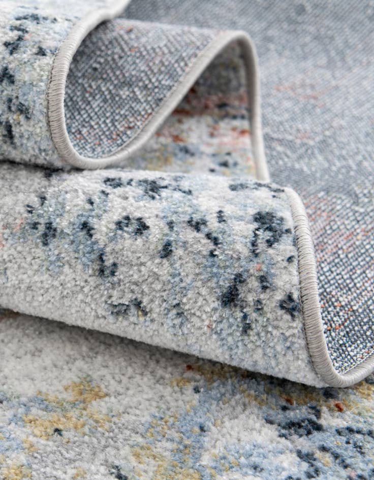 Detail image of  5' 3 x 5' 3 Kamala Washable Round Rug