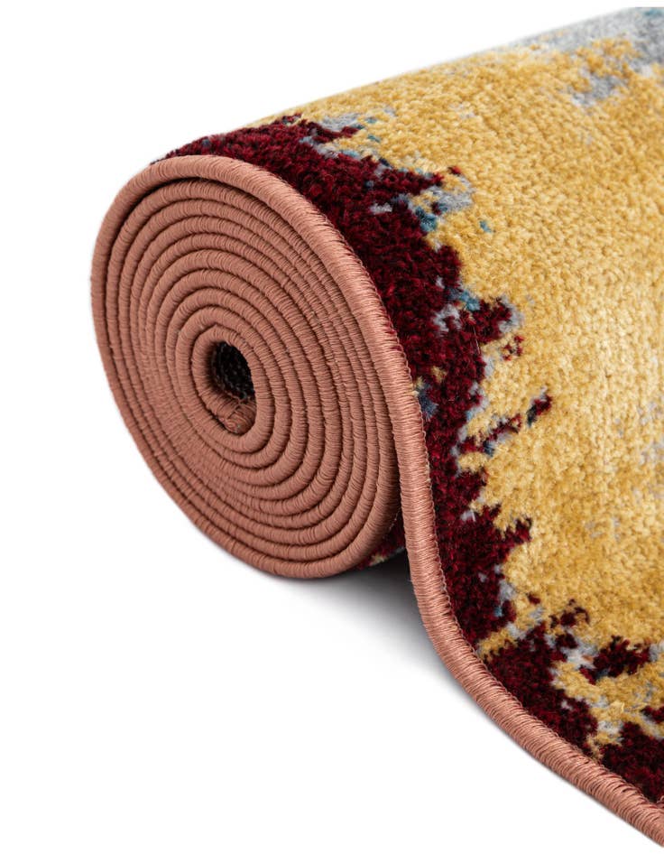 Detail image of  5' 3 x 5' 3 Kamala Washable Round Rug