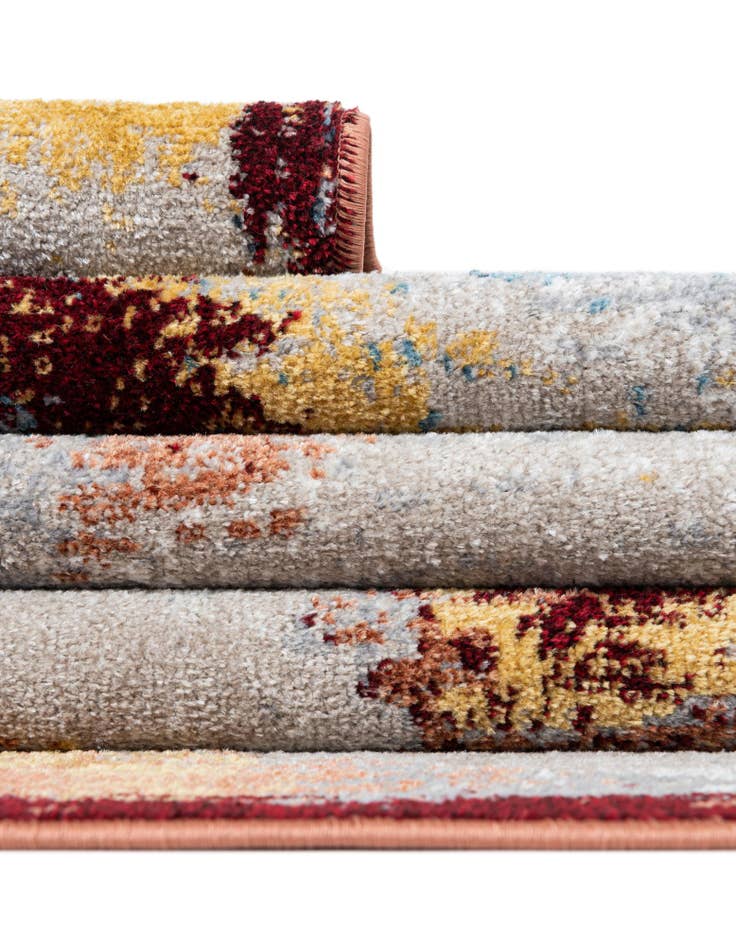 Detail image of  5' 3 x 5' 3 Kamala Washable Round Rug