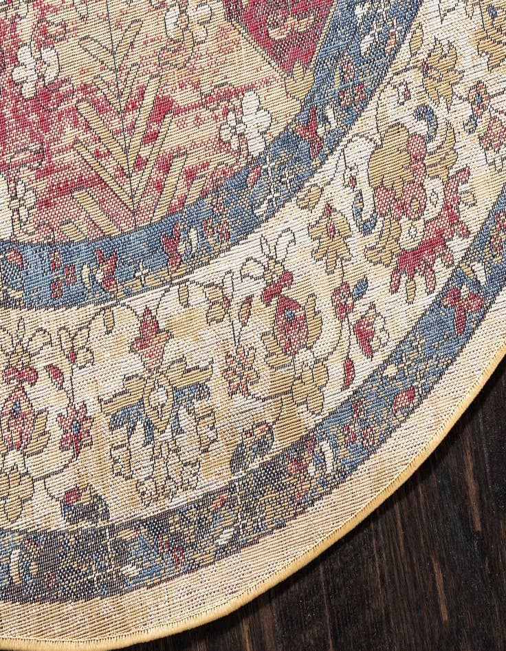 Detail image of  5' x 5' Kennedy Round Rug
