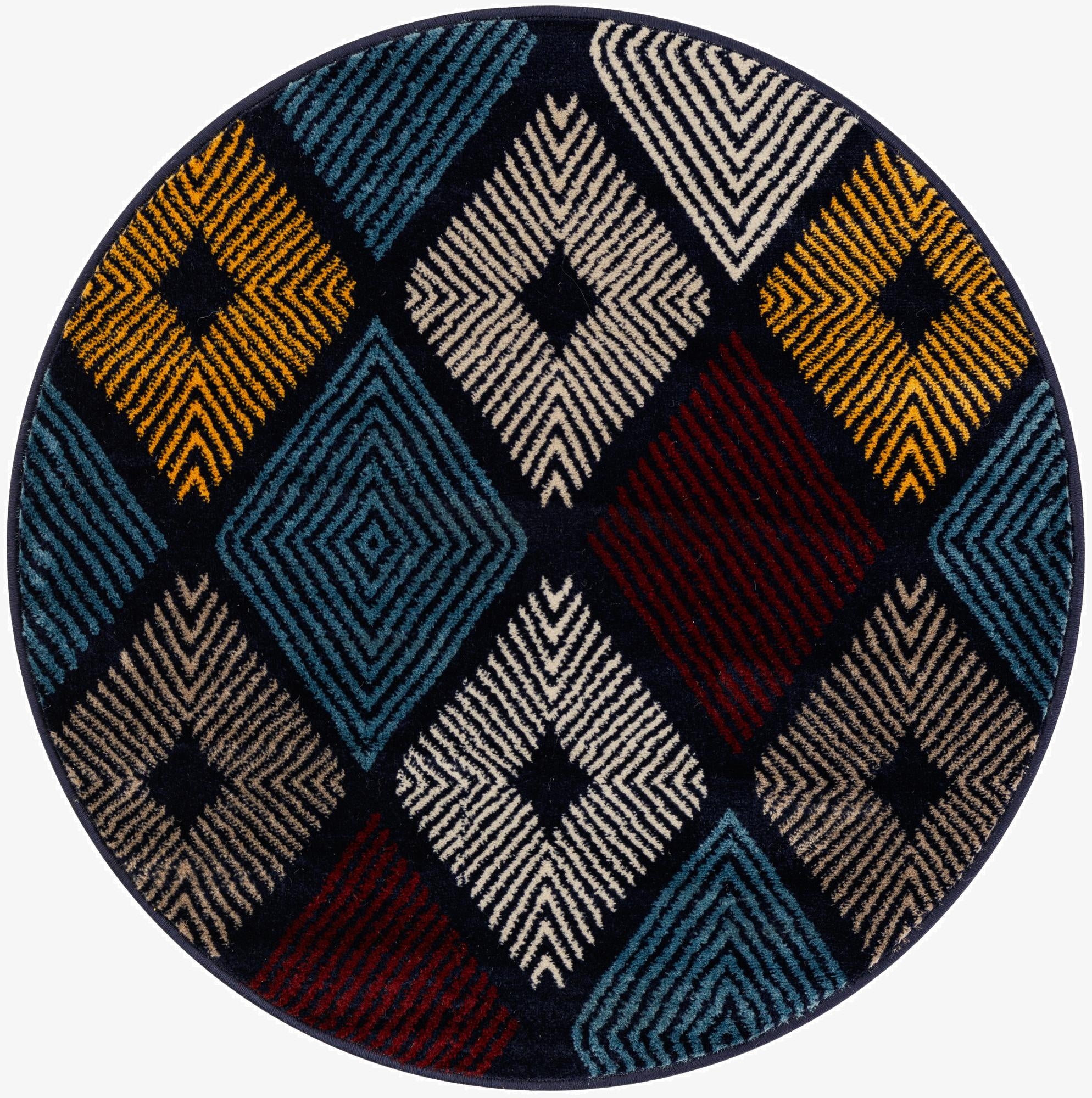  3' 1 x 3' 1 Laguna Round Rug