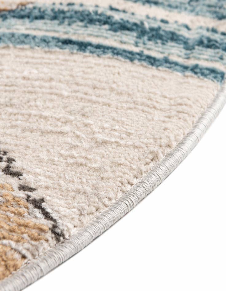 Detail image of  7' x 7' Leipzig Round Rug