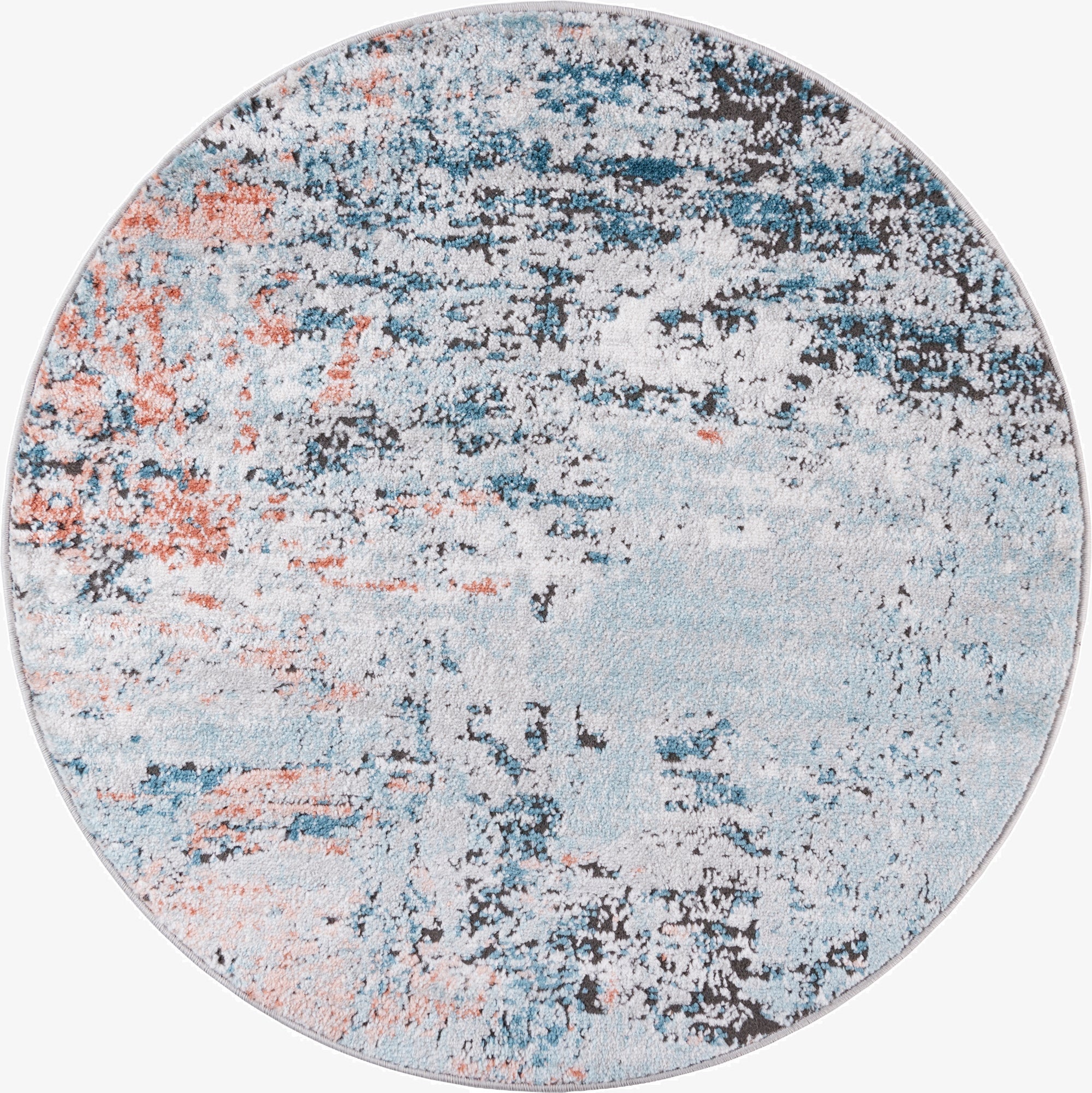  3' 3 x 3' 3 Leipzig Round Rug