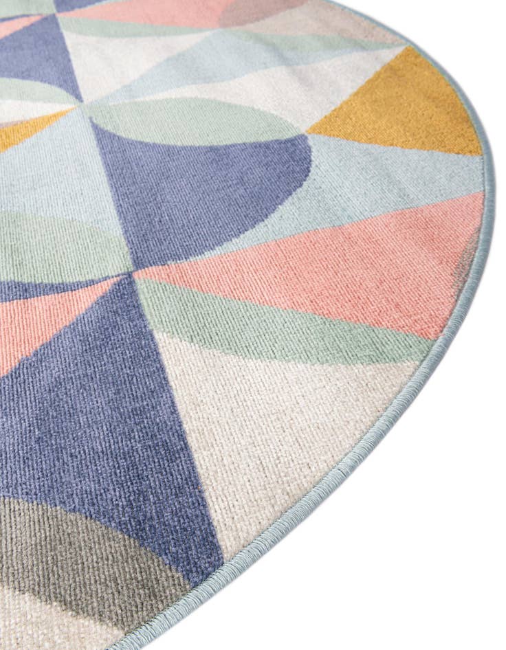 Detail image of  3' 3 x 3' 3 Lotus Round Rug