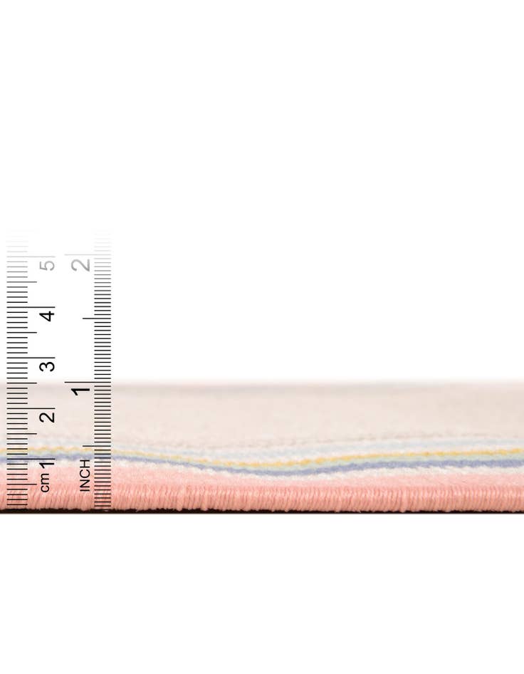 Detail image of  5' 3 x 5' 3 Lotus Round Rug