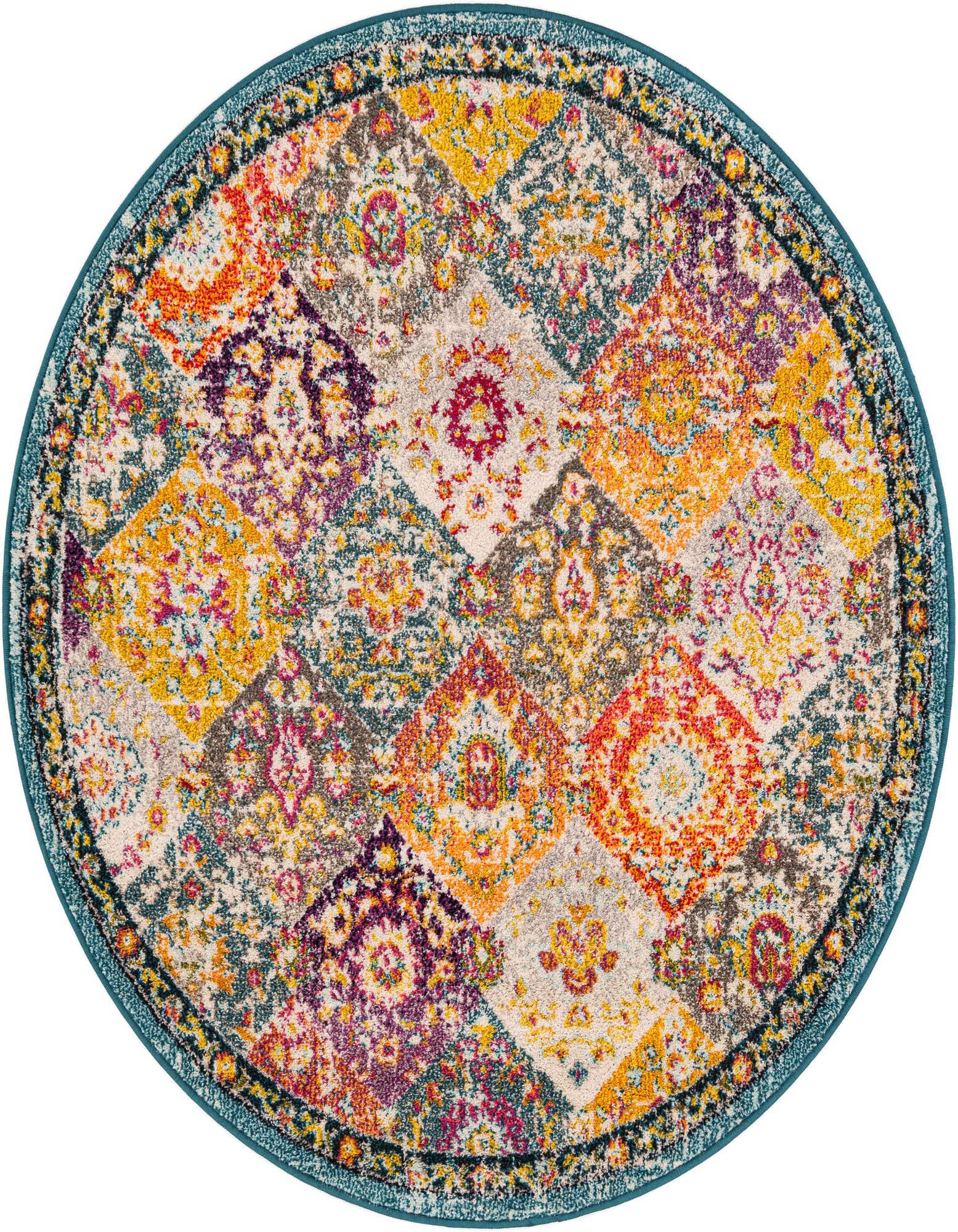 Primary image  5' 3 x 5' 3 Madeline Round Rug