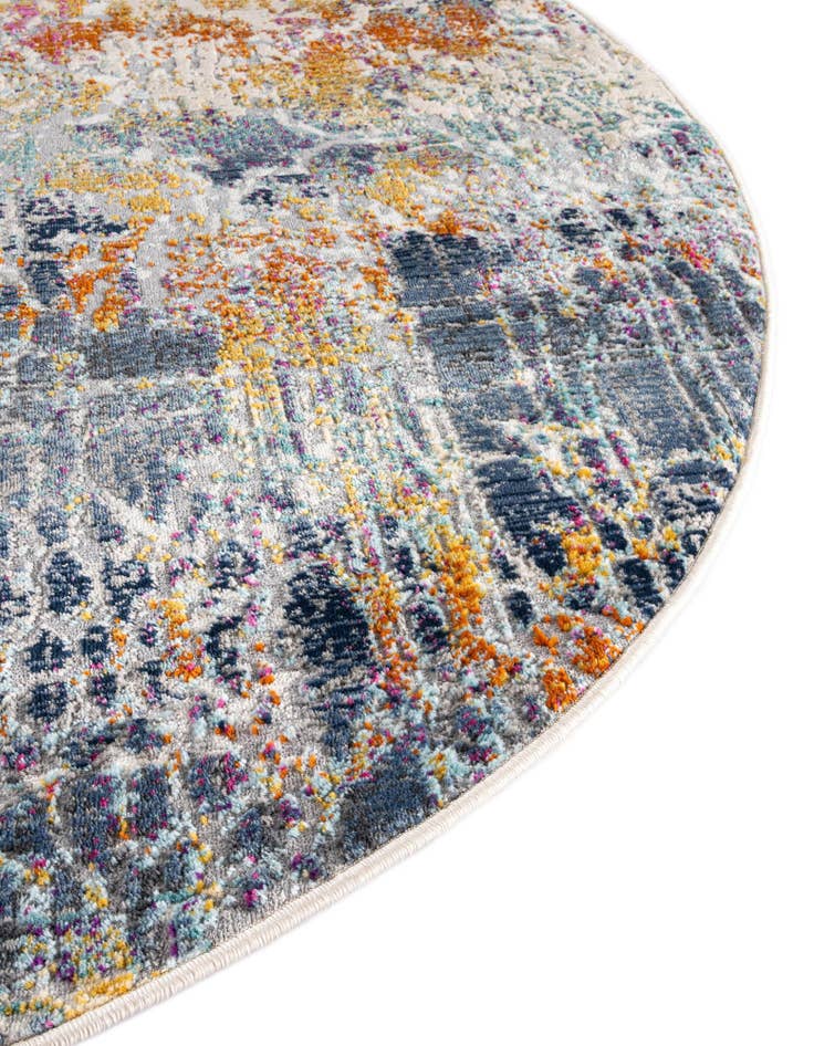 Detail image of  5' 2 x 5' 2 Malibu Round Rug