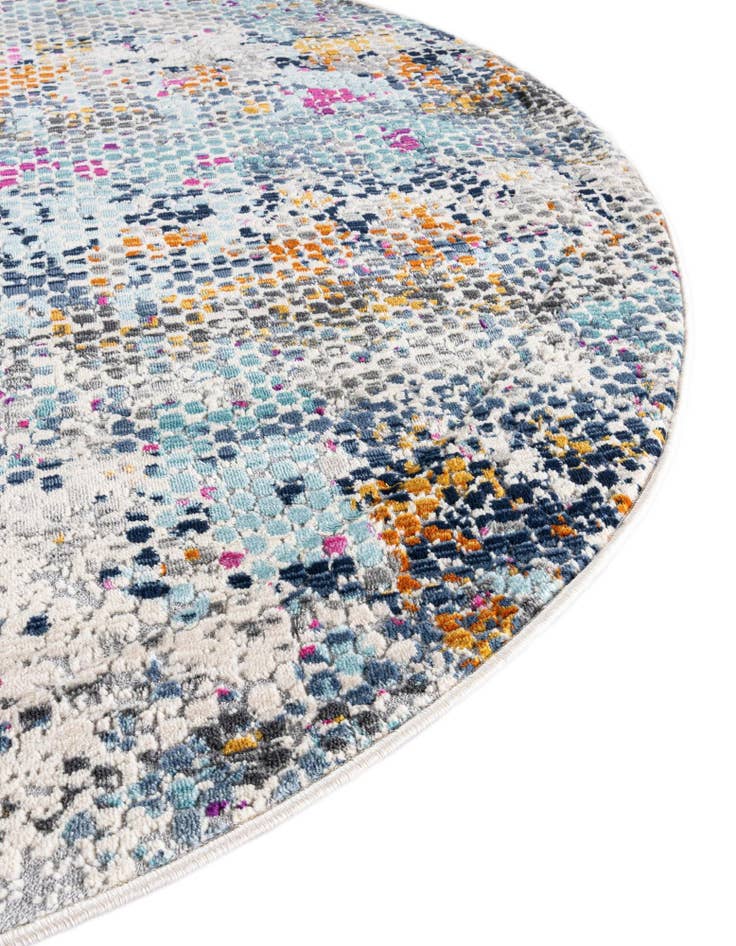 Detail image of  3' 7 x 3' 7 Malibu Round Rug