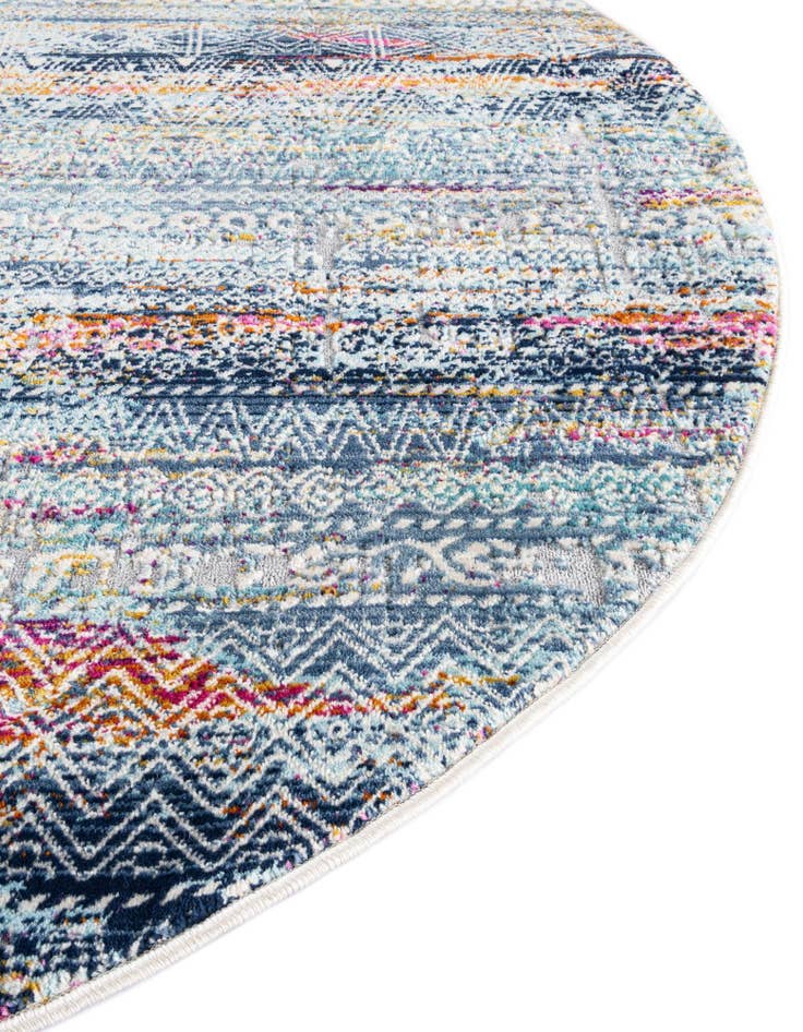 Detail image of  3' 7 x 3' 7 Malibu Round Rug