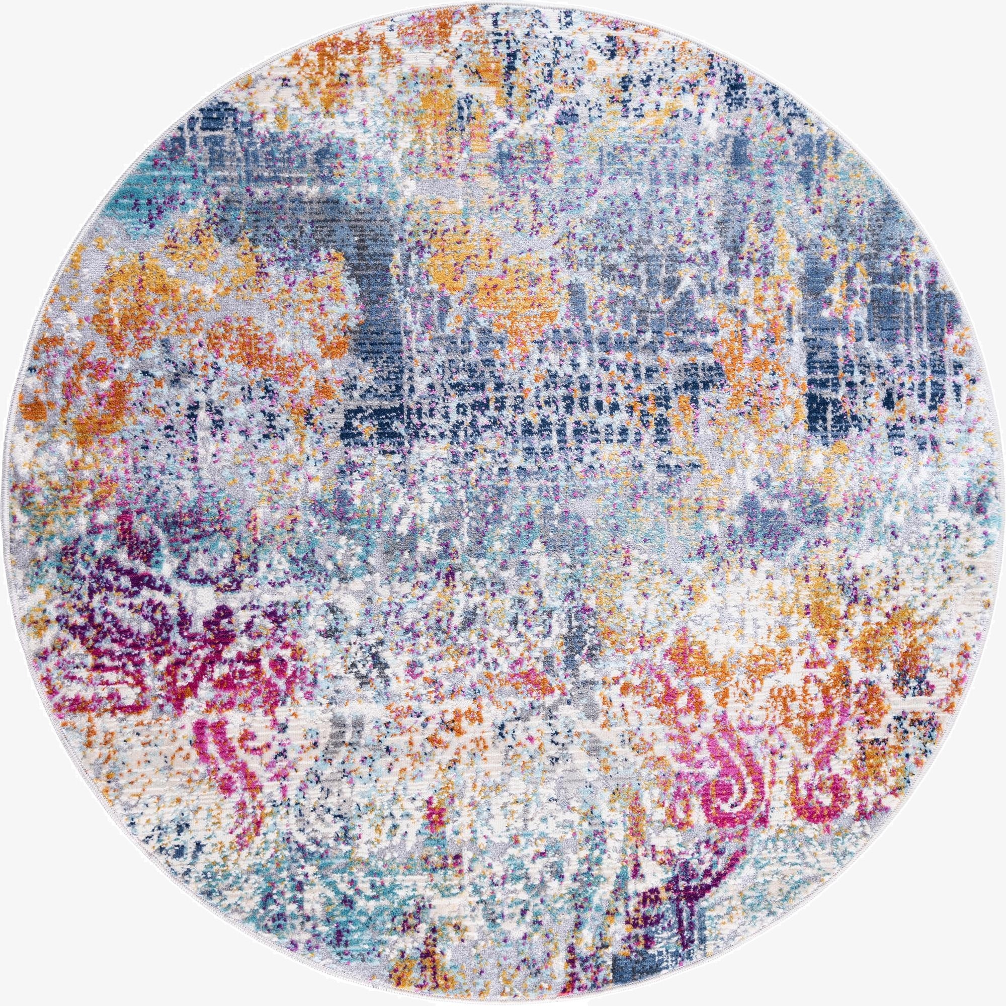  3' 7 x 3' 7 Malibu Round Rug