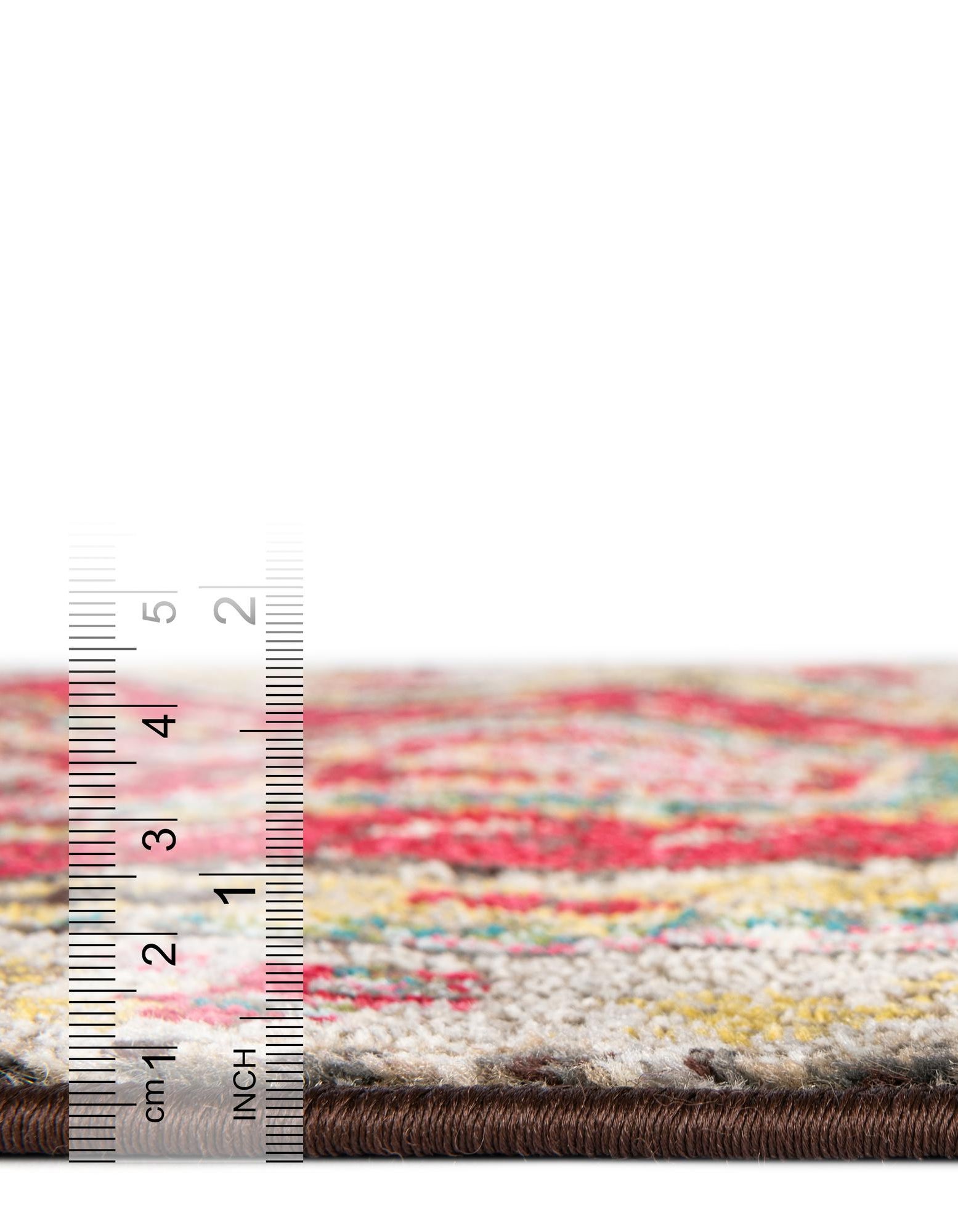 Multicolor 6' x 6' Mesa Round Rug | Rugs.com