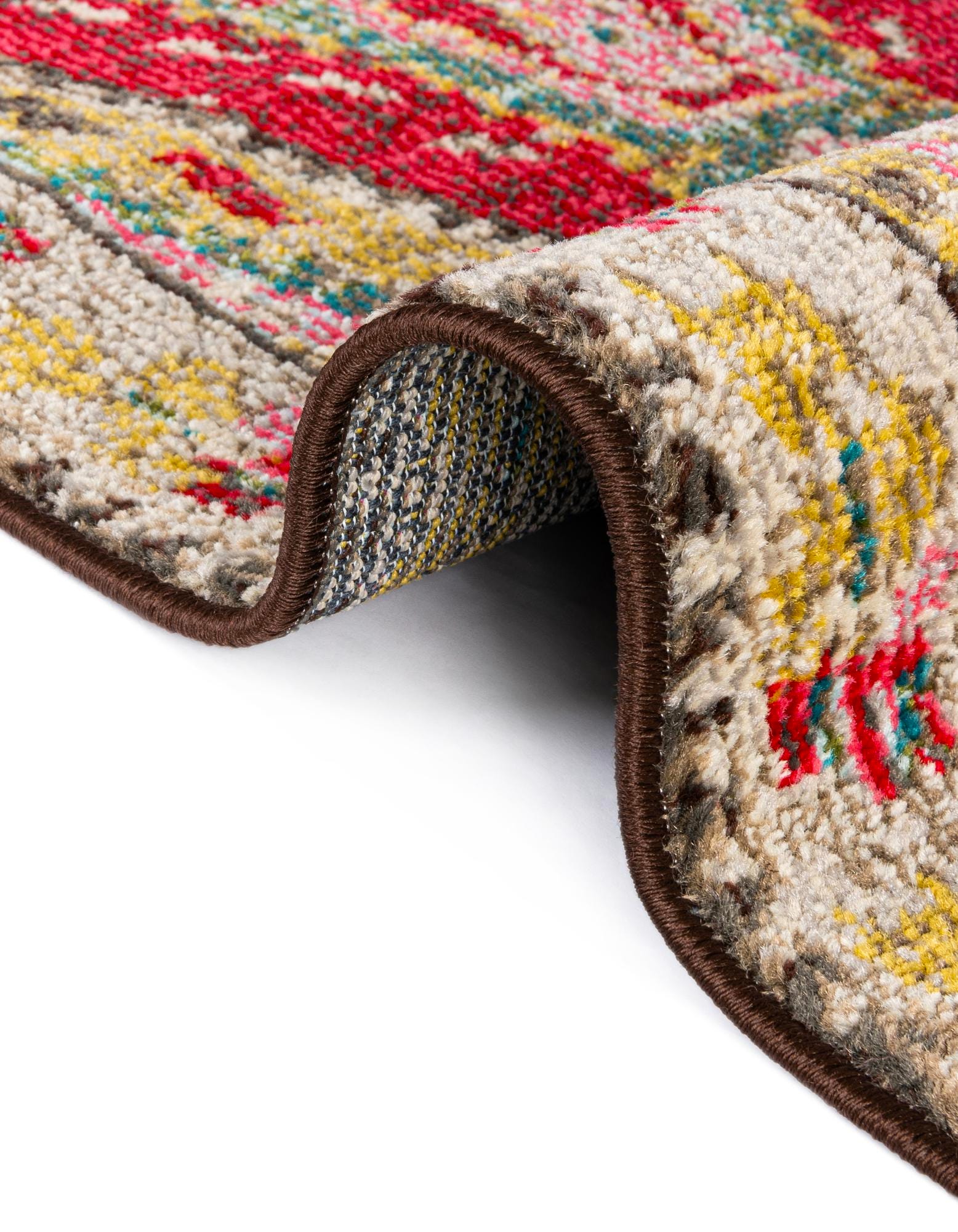 Multicolor 6' x 6' Mesa Round Rug | Rugs.com