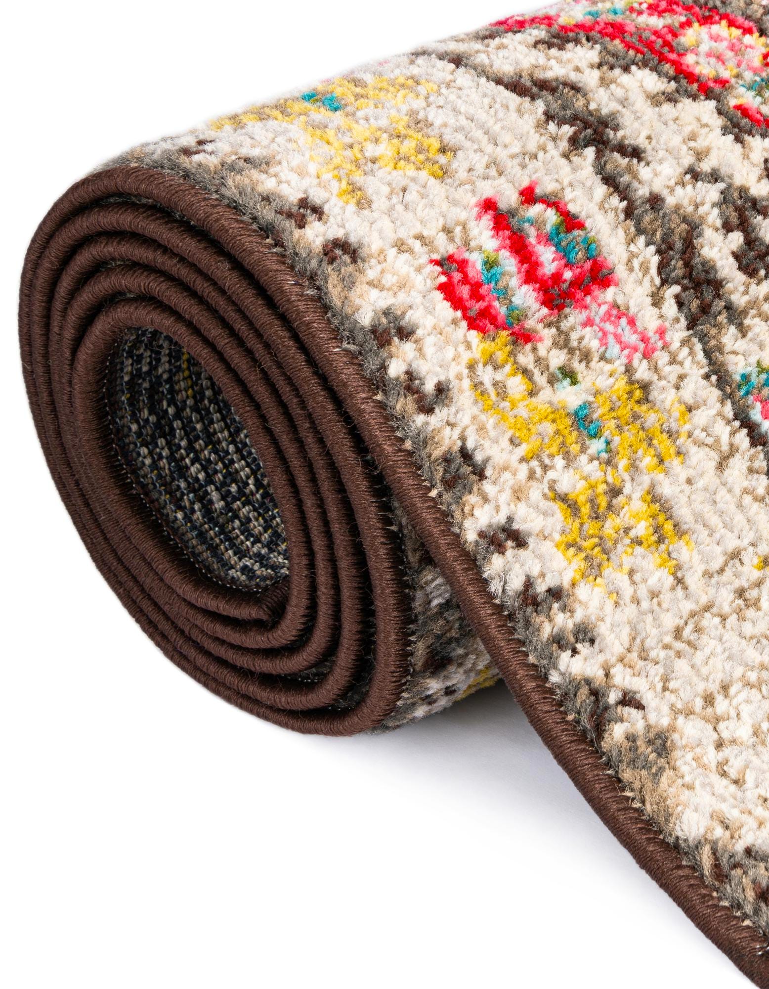 Multicolor 6' x 6' Mesa Round Rug | Rugs.com