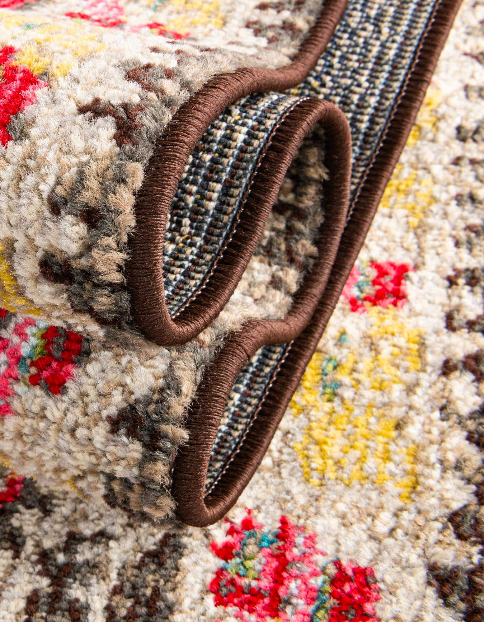 Multicolor 6' x 6' Mesa Round Rug | Rugs.com