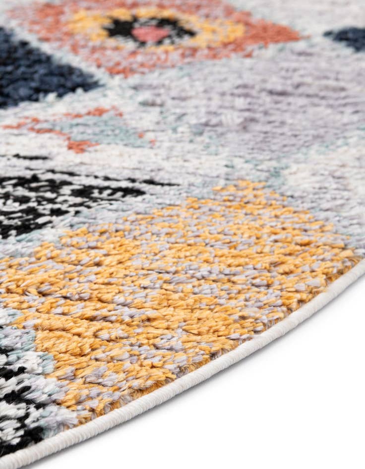 Detail image of  4' x 4' Morocco Round Rug