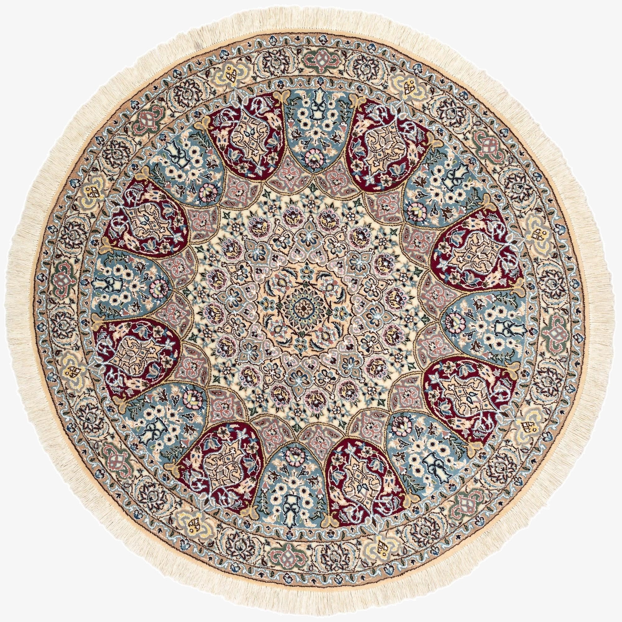  4' 11 x 4' 11 Nain Round Rug
