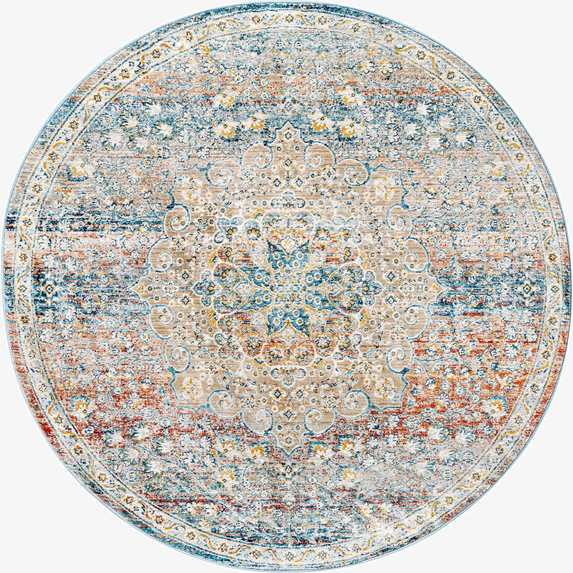  5' 3 x 5' 3 Newport Round Rug