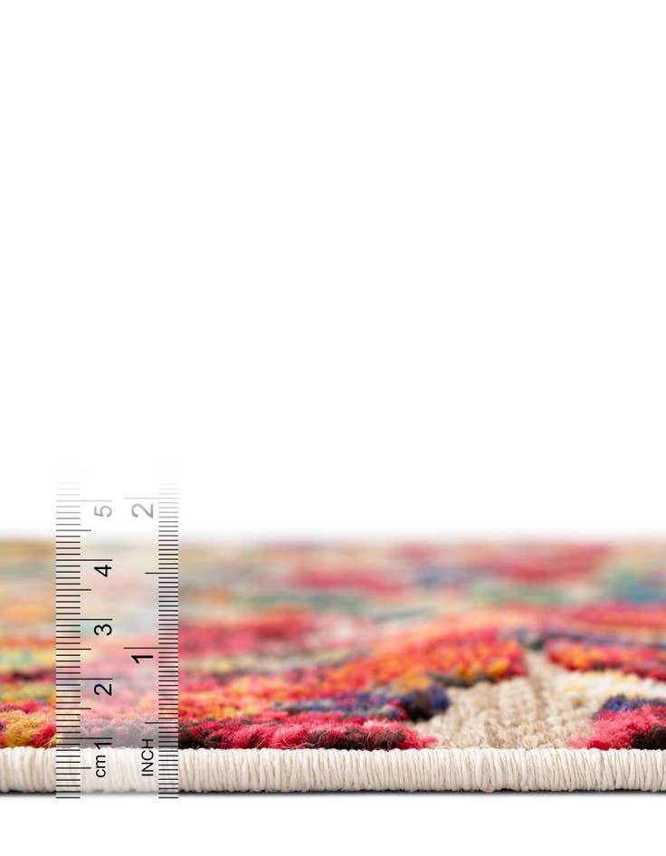 Detail image of  3' x 3'  Washable Casablanca Indoor / Outdoor Round Rug