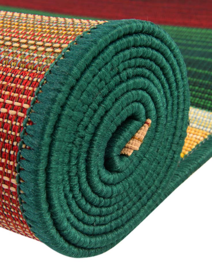 Detail image of  3' x 3'  Washable Modern Indoor / Outdoor Round Rug