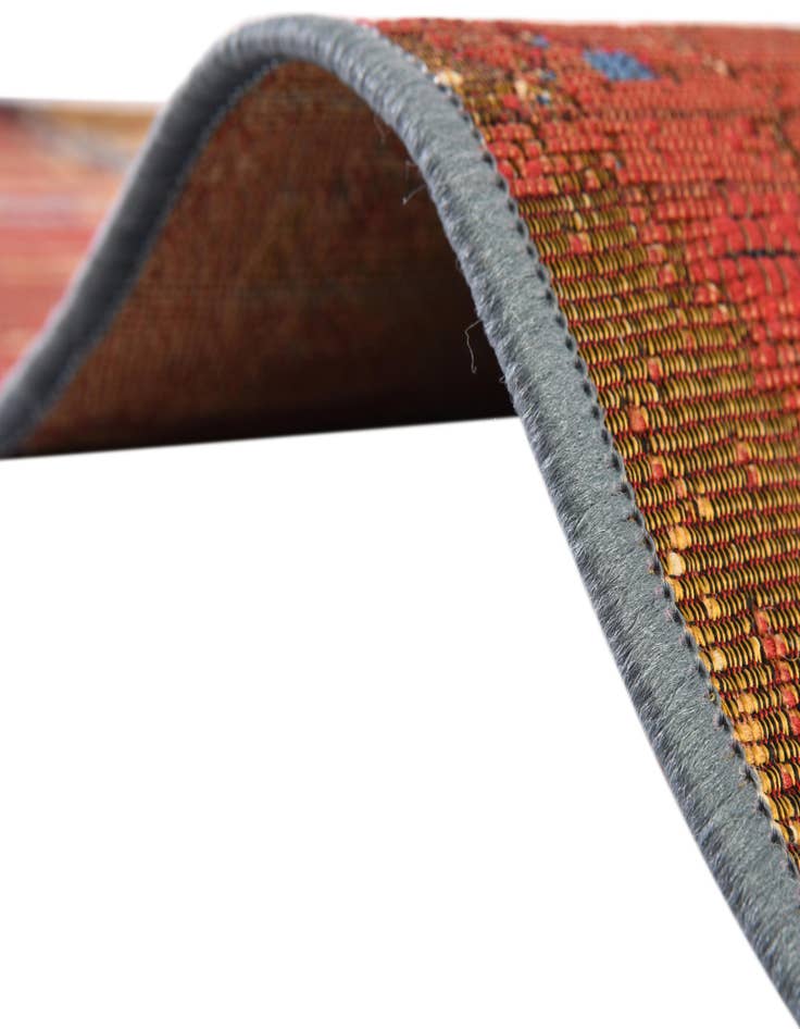 Detail image of  8' x 8'  Washable Modern Indoor / Outdoor Round Rug