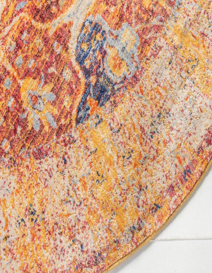 Detail image of  8' x 8' Oxfordshire Round Rug