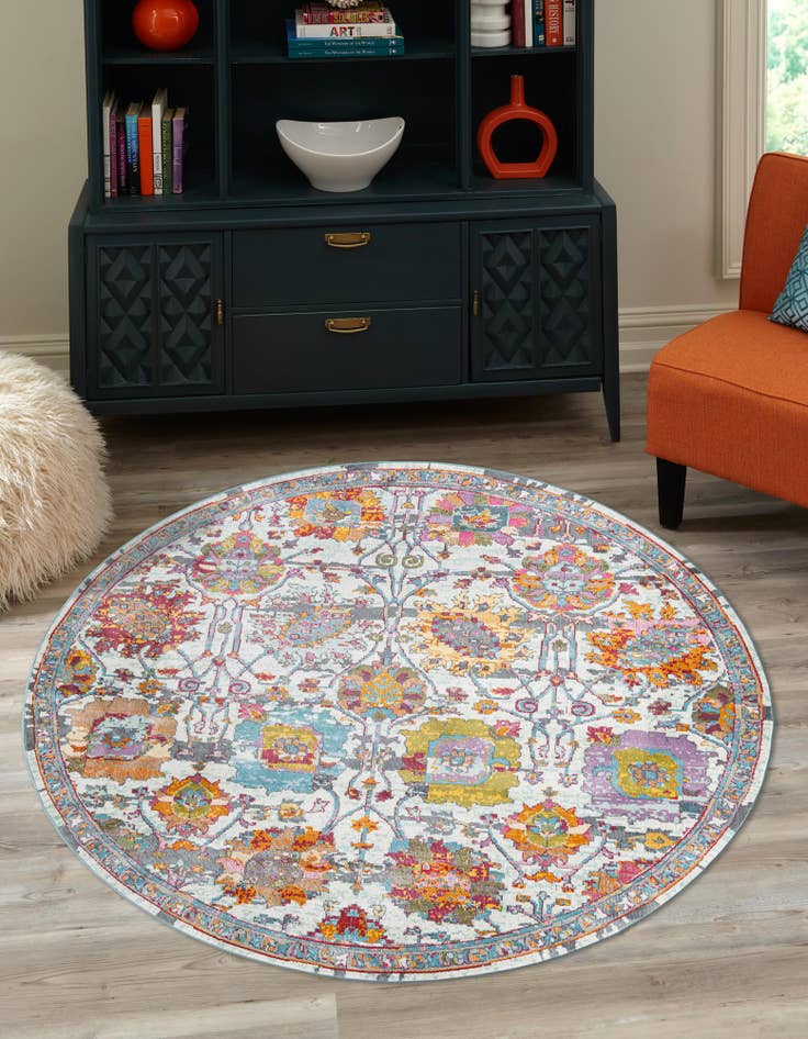 Detail image of  3' 3 x 3' 3 Paragon Round Rug
