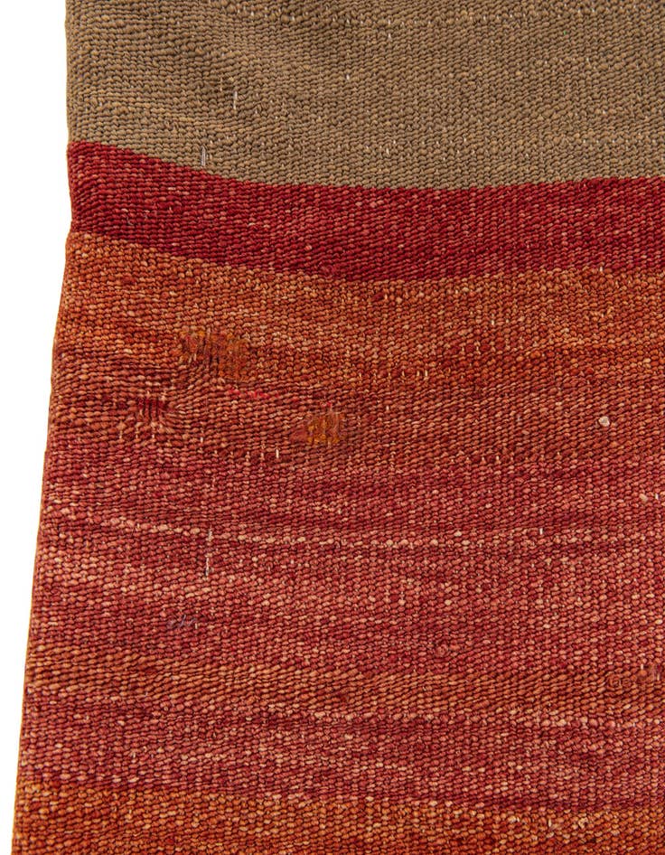 Detail image of  3' 2 x 3' 3  Hand Woven Pillow Wool Round Rug