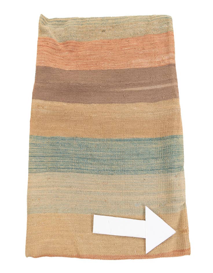 Detail image of  1' 8 x 1' 8  Hand Woven Pillow Wool Round Rug