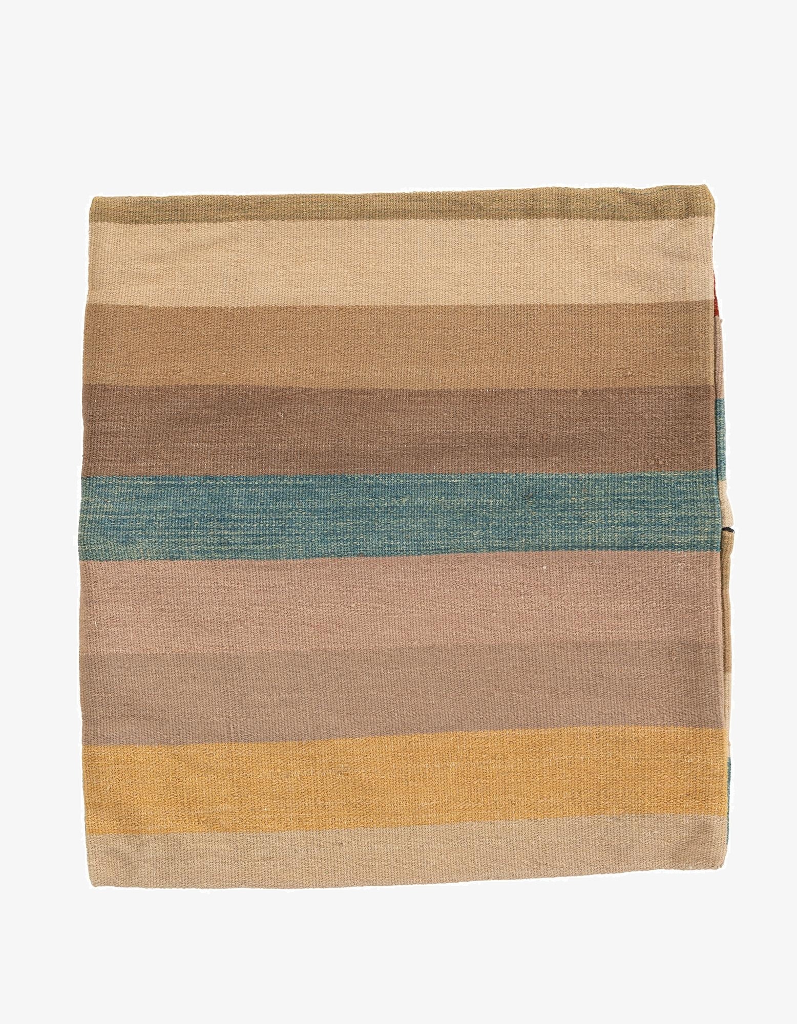  2' 3 x 2' 5  Hand Woven Pillow Wool Round Rug