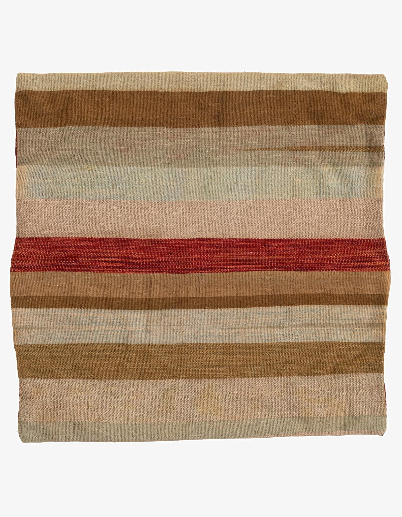  2' 5 x 2' 5  Hand Woven Pillow Wool Round Rug