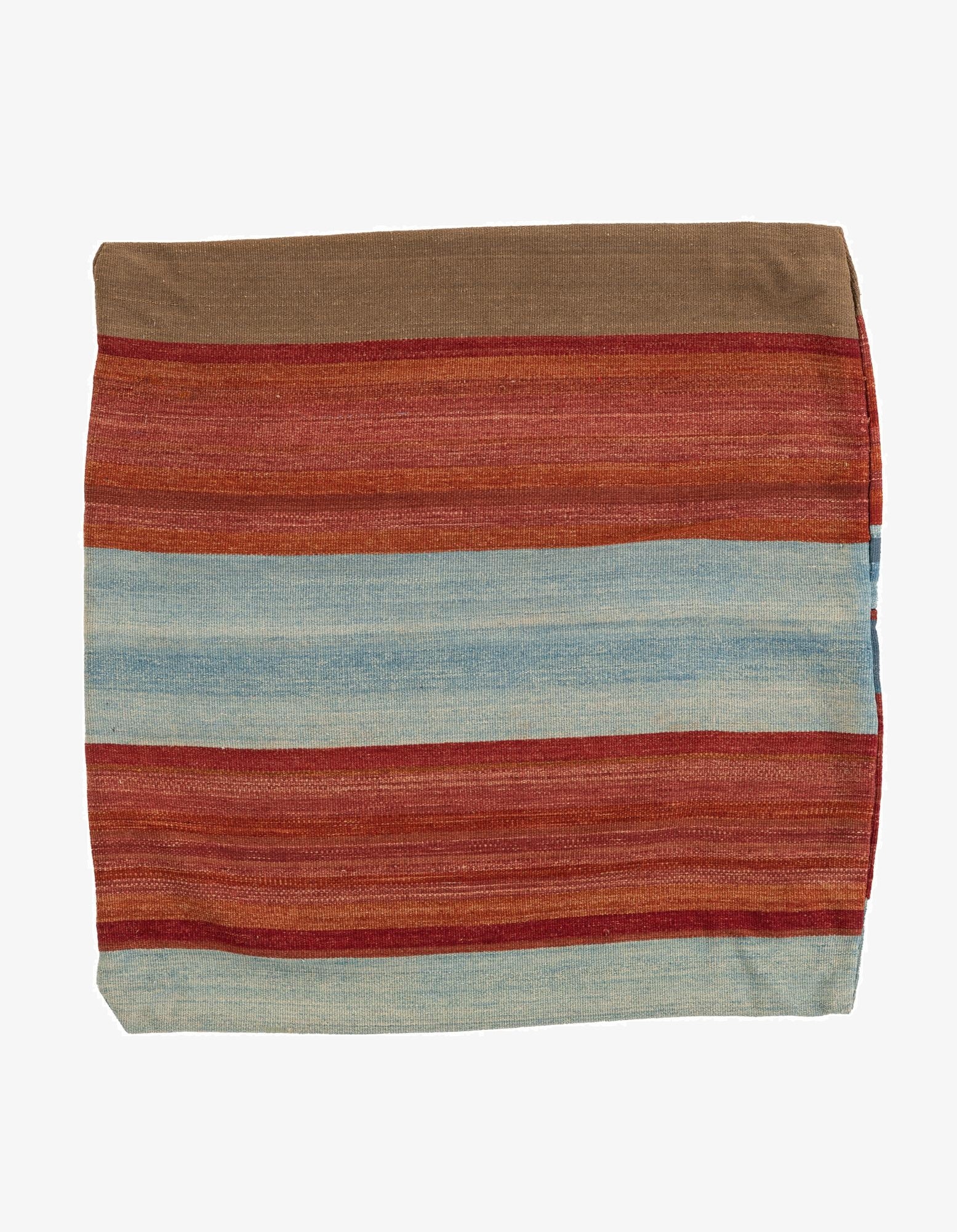  3' 2 x 3' 3  Hand Woven Pillow Wool Round Rug