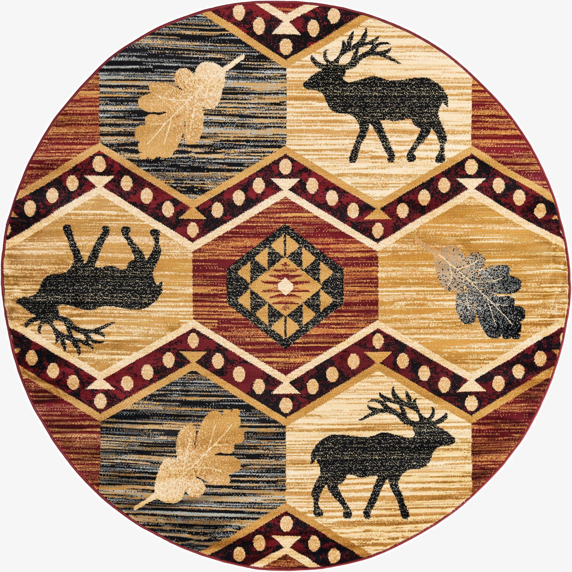  7' 10 x 7' 10 Pioneer Round Rug