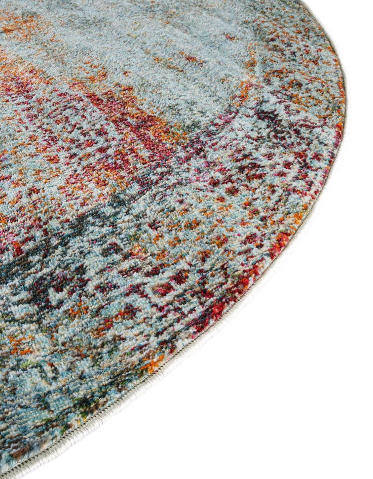 Detail image of  4' 3 x 4' 3 Santiago Round Rug