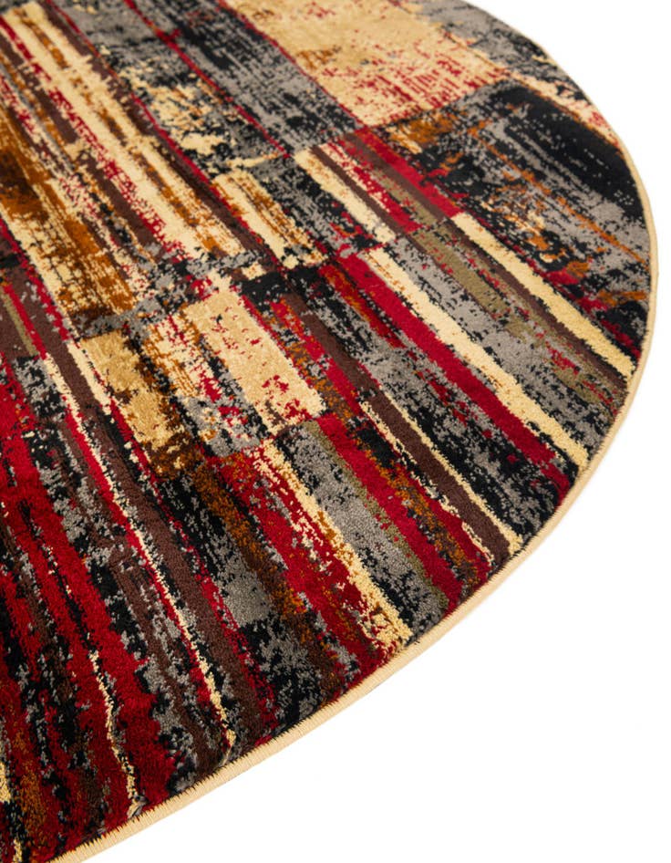Detail image of  7' x 7' Saturn Round Rug