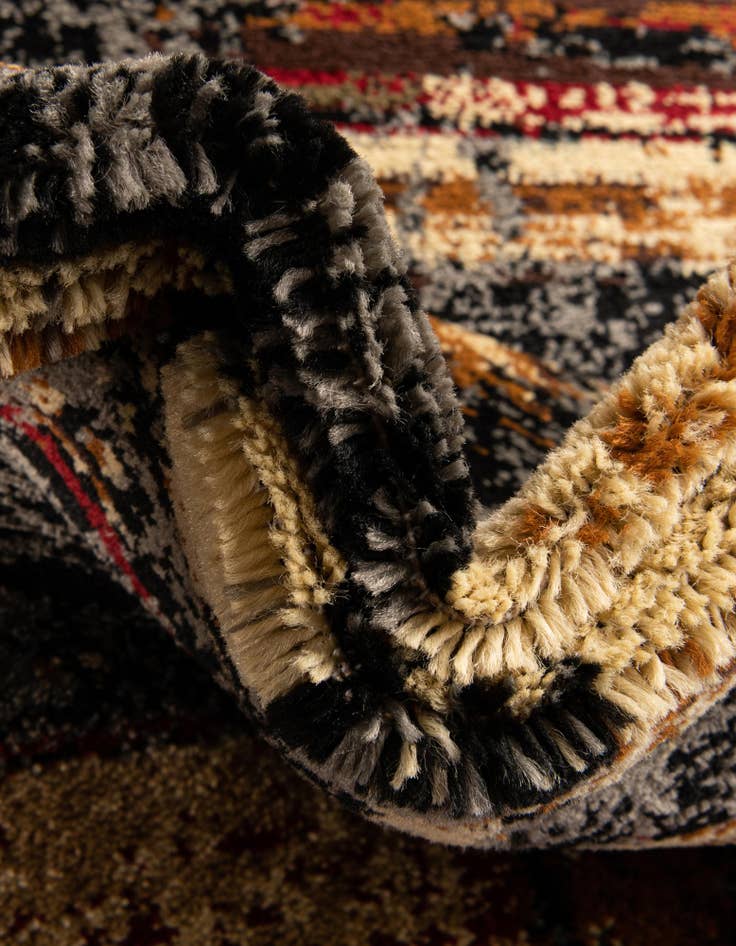 Detail image of  7' x 7' Saturn Round Rug