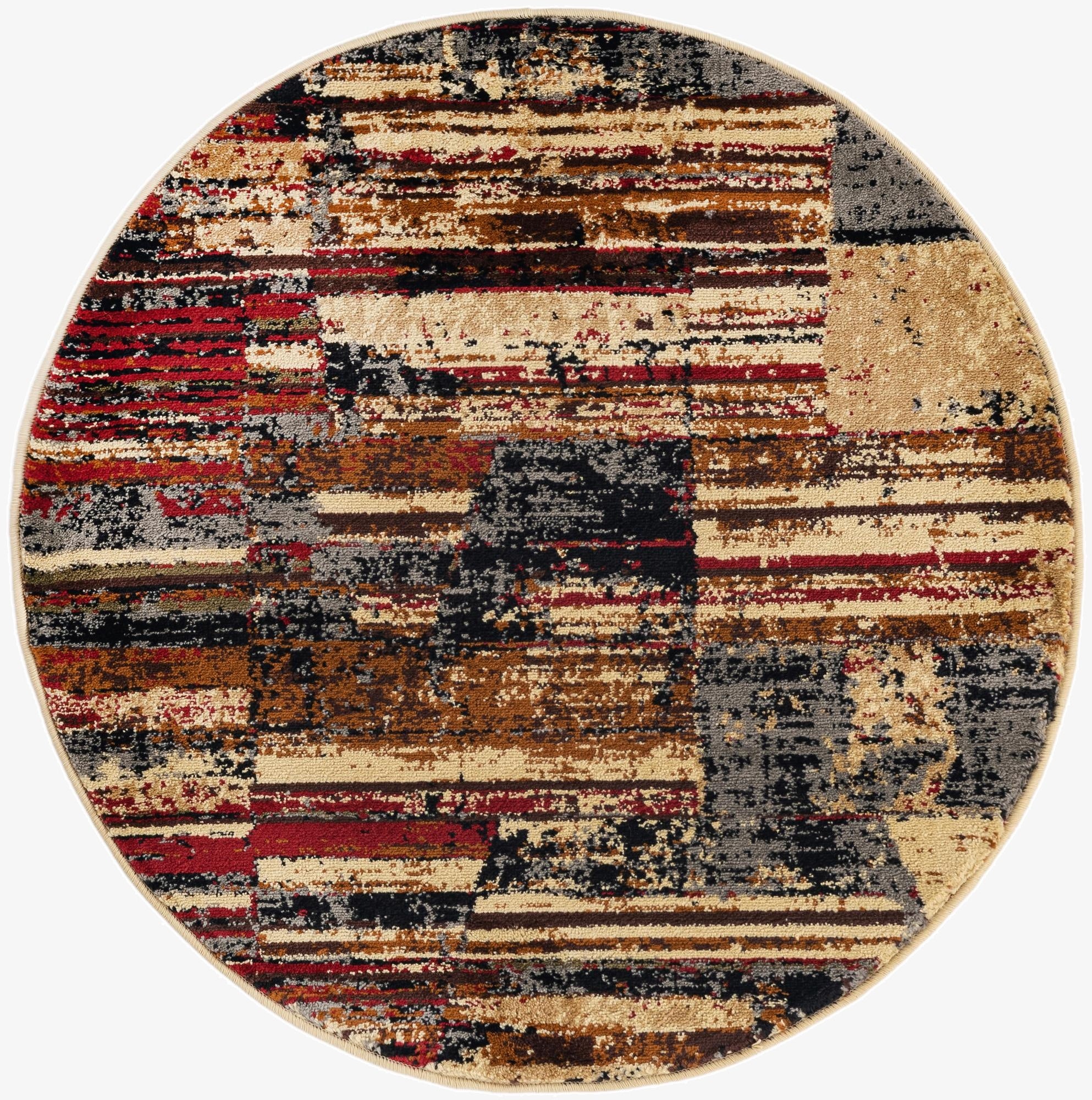  3' x 3' Saturn Round Rug