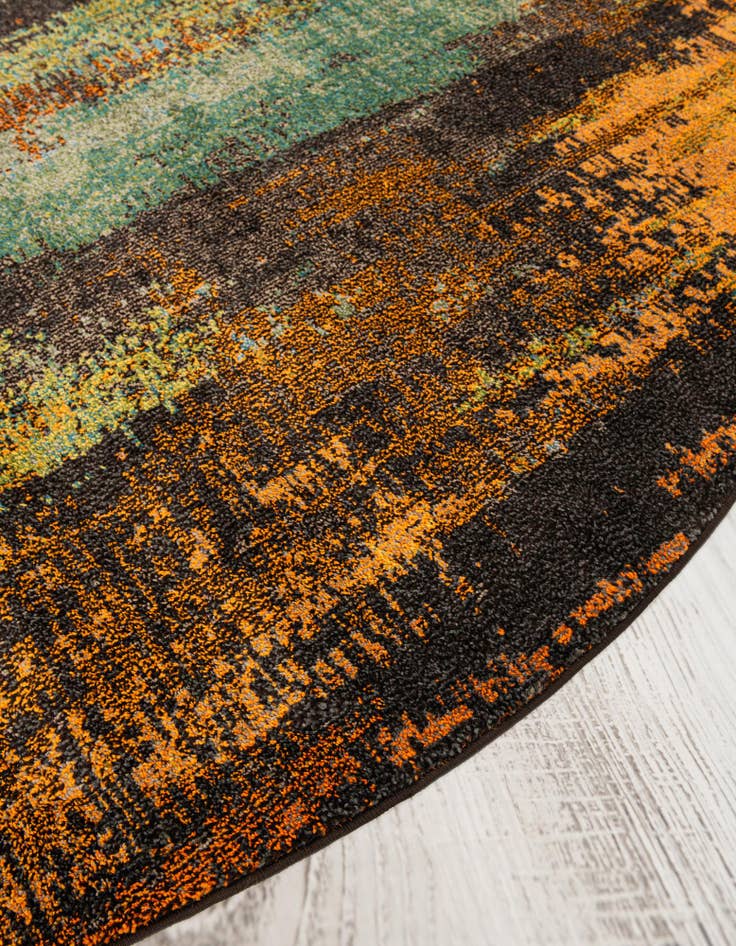 Detail image of  6' x 6'  Washable Sevilla Round Rug