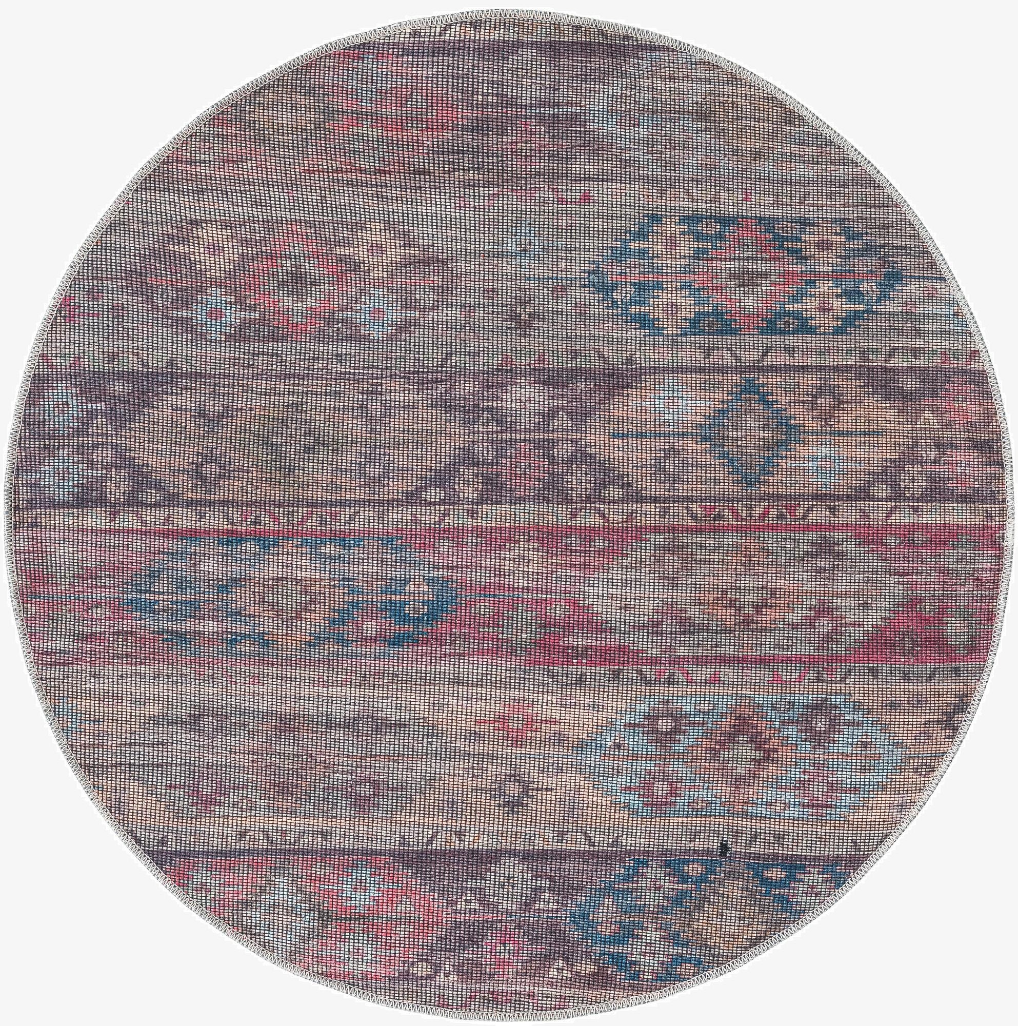  4' x 4'  Washable Sisu Round Rug