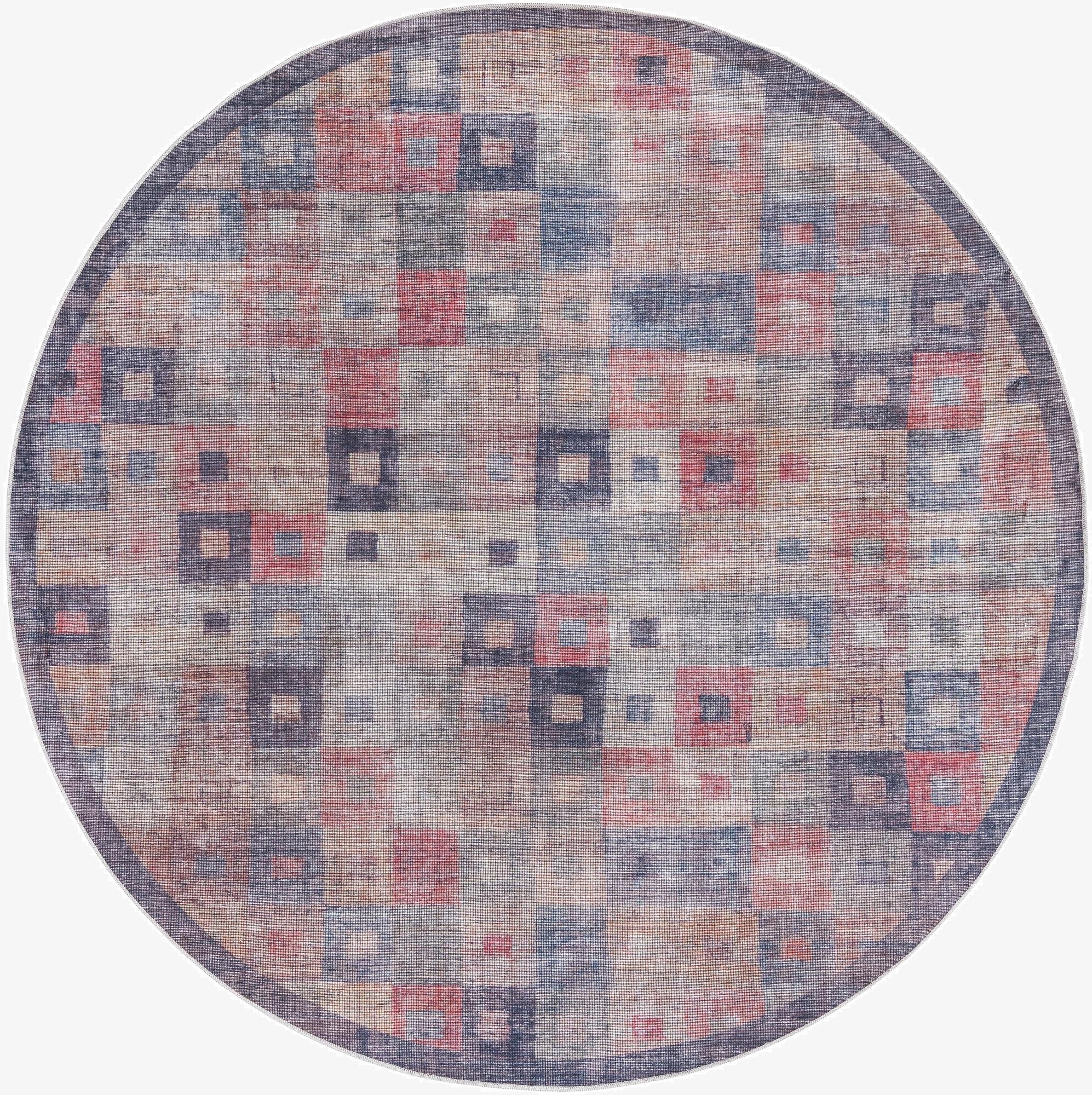  7' 10 x 7' 10  Washable Sisu Round Rug