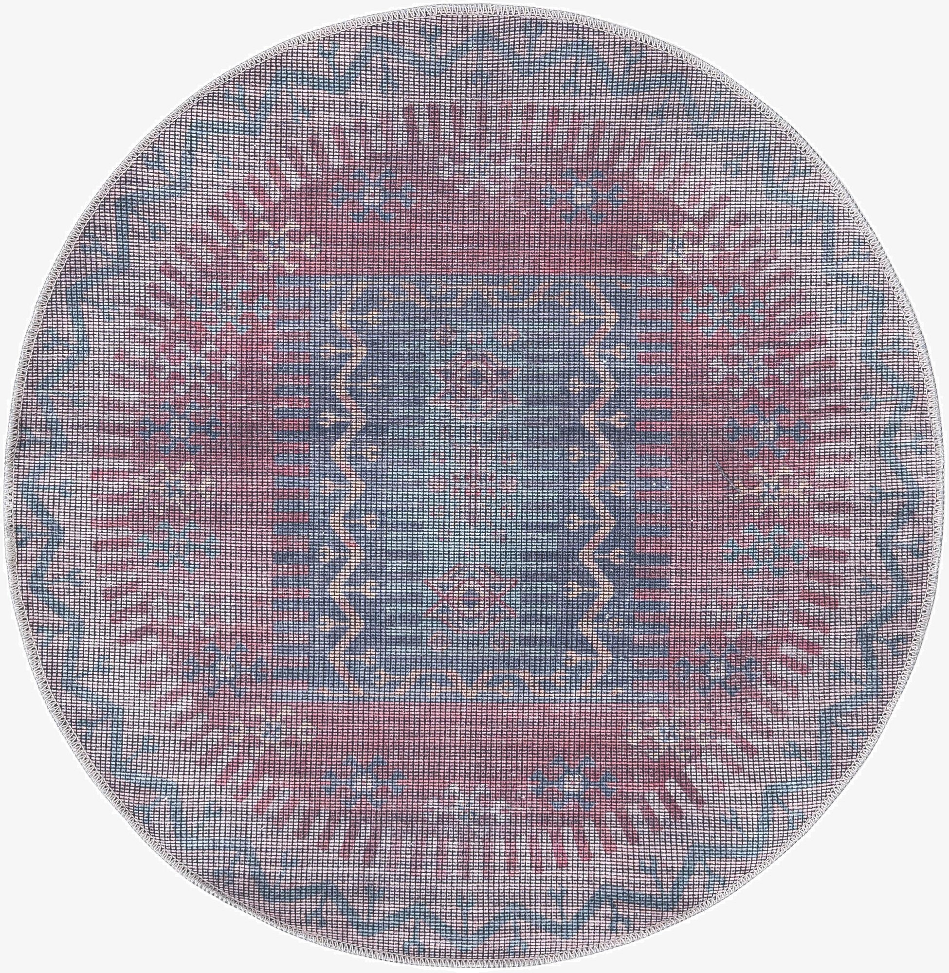 3' 3 x 3' 3  Washable Sisu Round Rug