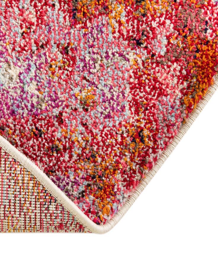 Detail image of  8' x 8'  Washable Theia Round Rug