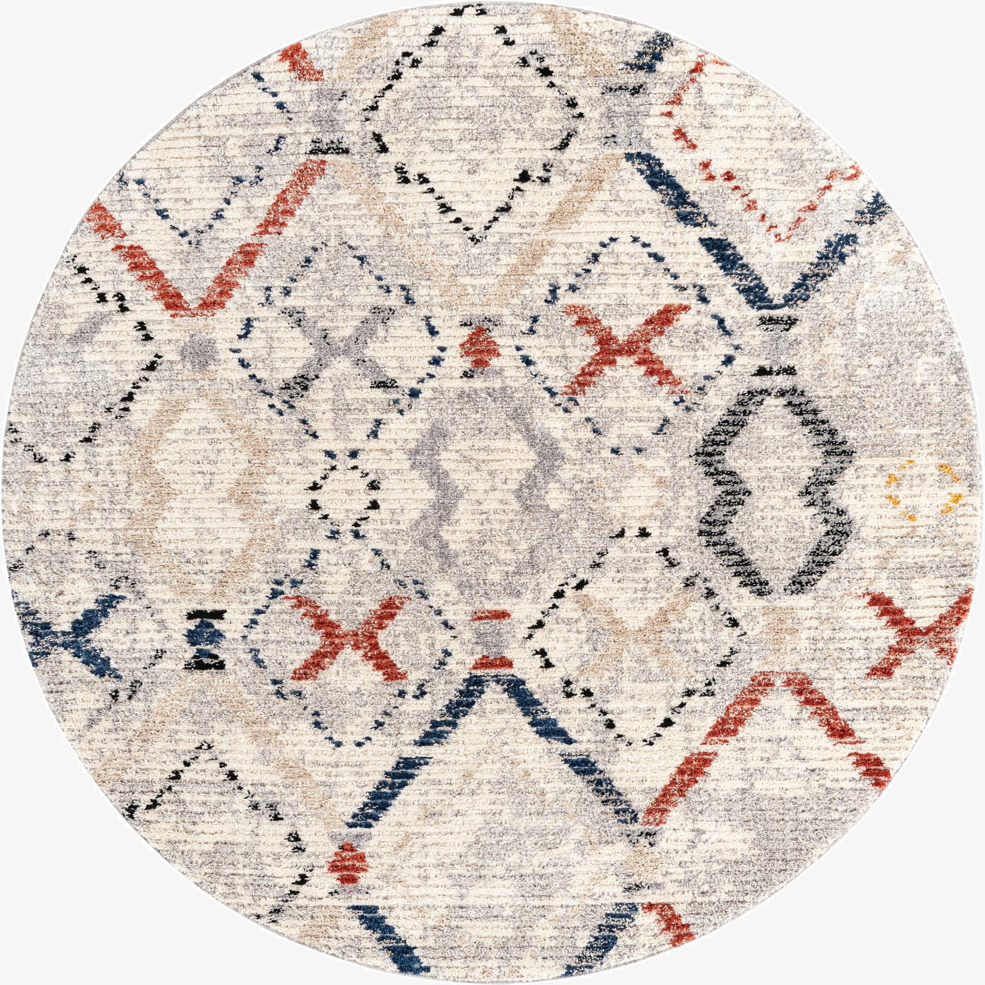  7' x 7' Tucson Round Rug