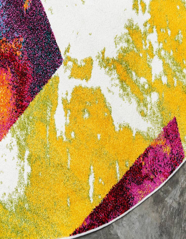 Detail image of  6' x 6' Tuscany Round Rug