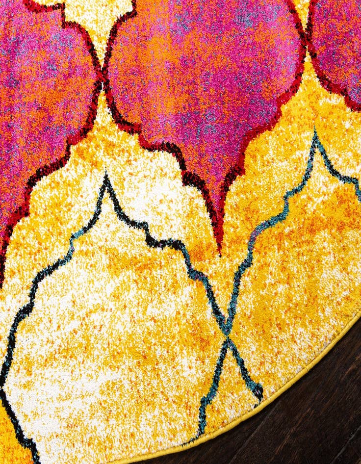 Detail image of  6' x 6' Tuscany Round Rug