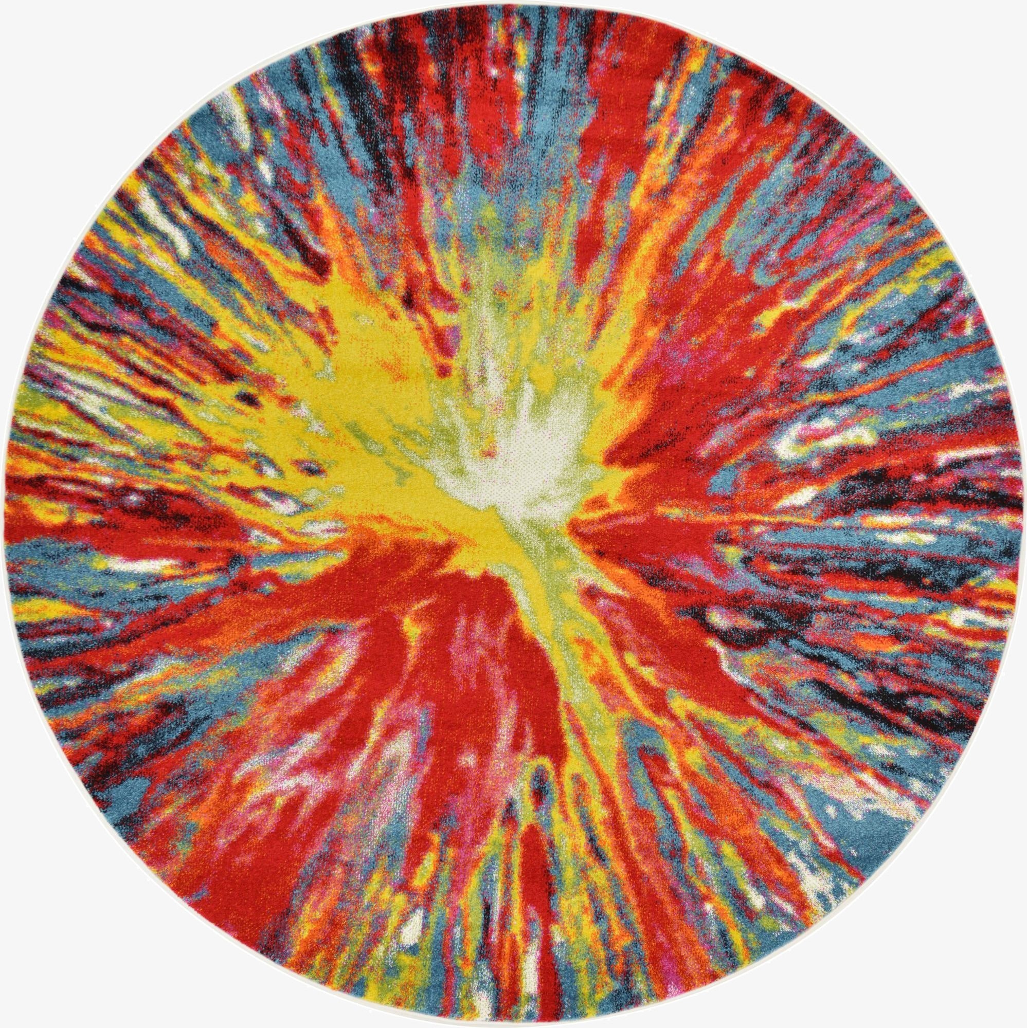  8' x 8' Tuscany Round Rug