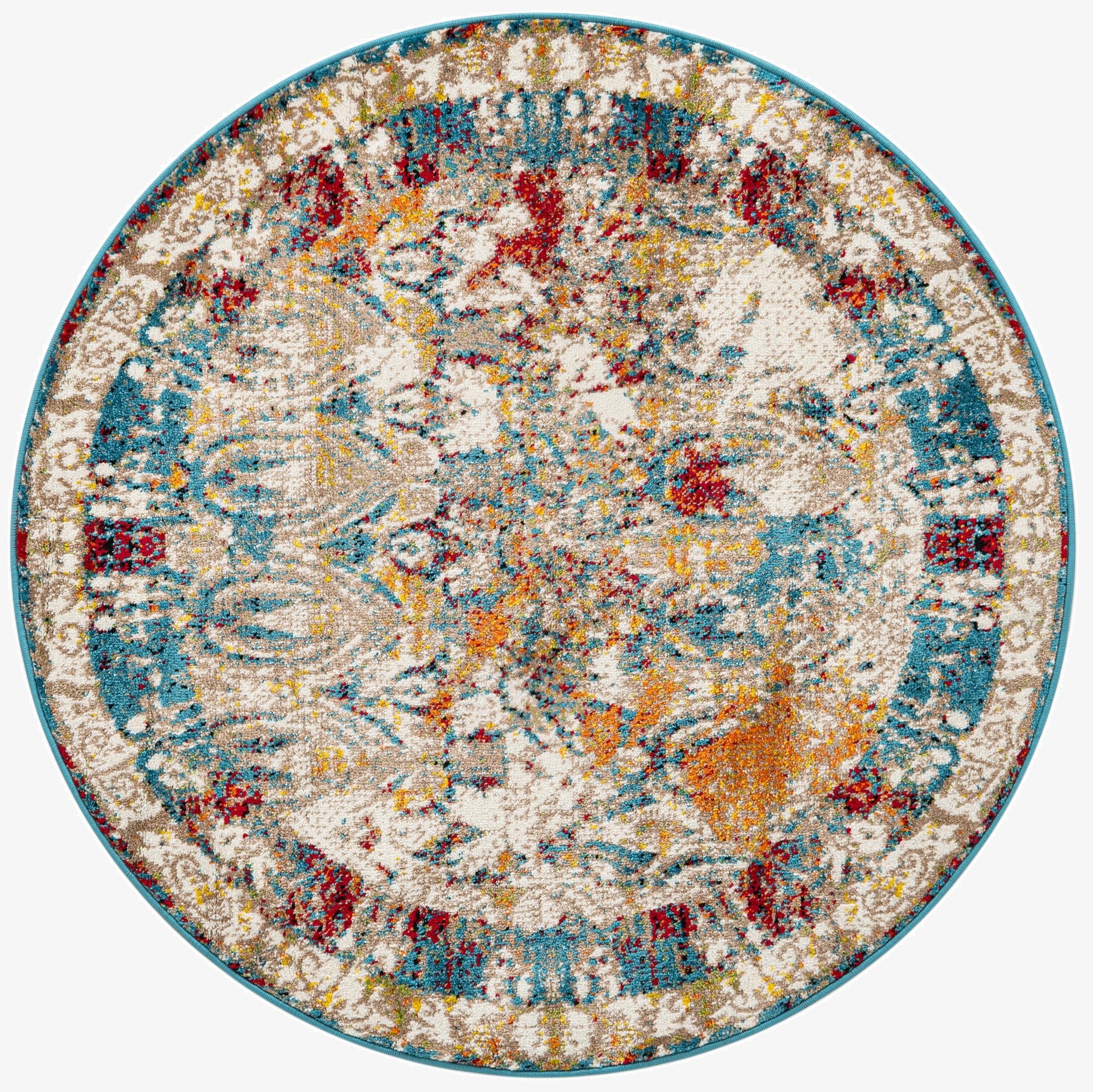  4' x 4' Veneto Round Rug